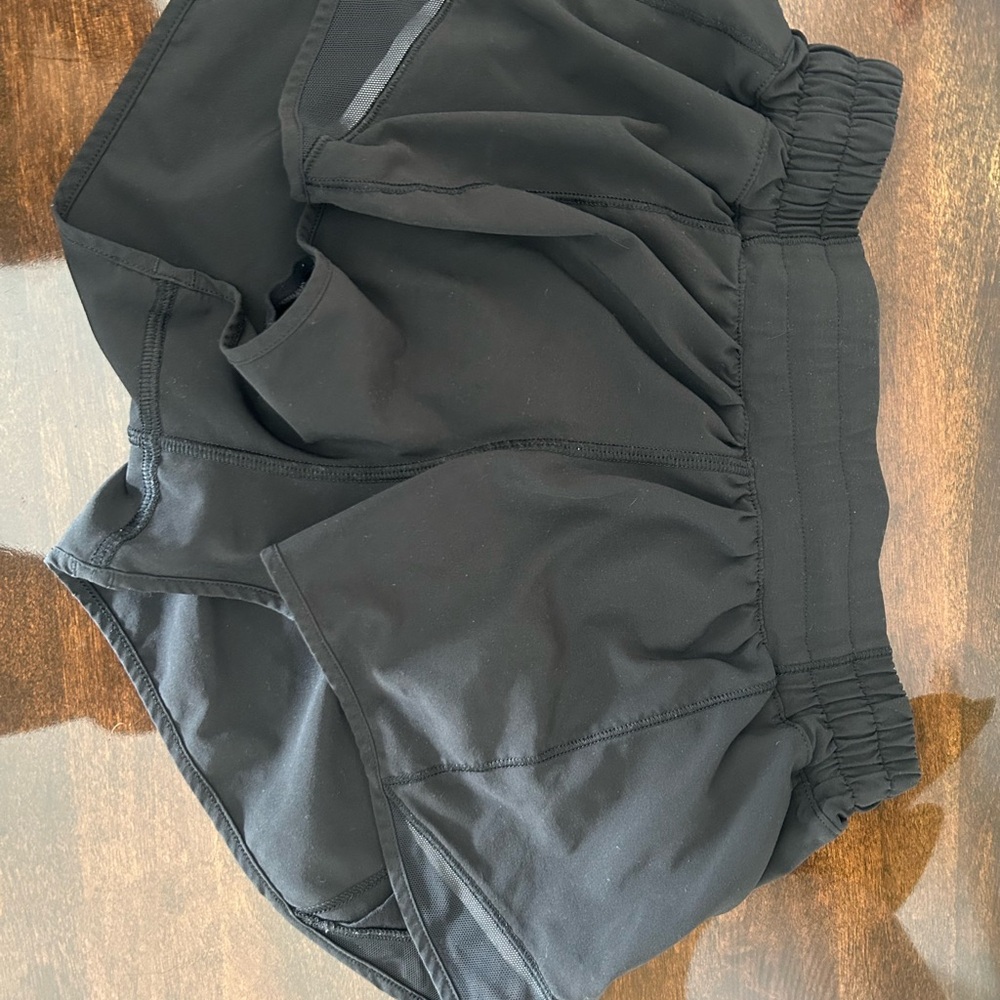 Black Lululemon Athletic Shorts